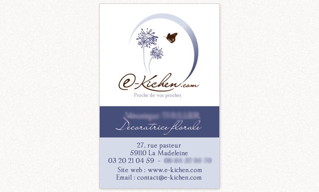 carte de visite E-Kichen