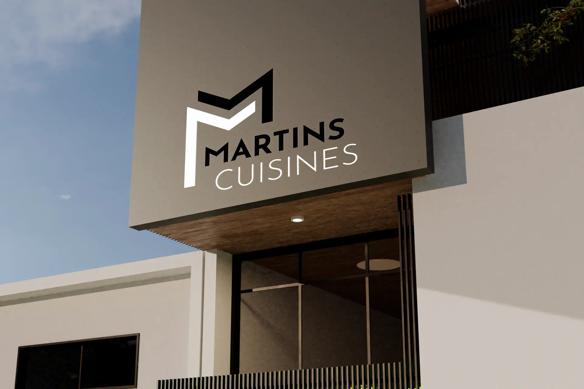 Mise en situation d'un logo professionnel