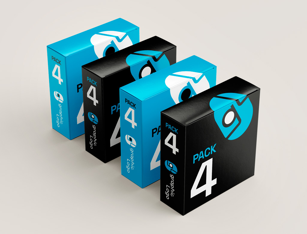 Pack 4 logos